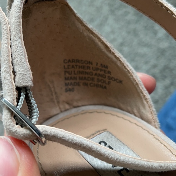 Steve Madden Carrson suede block heel sandal - Picture 8 of 10